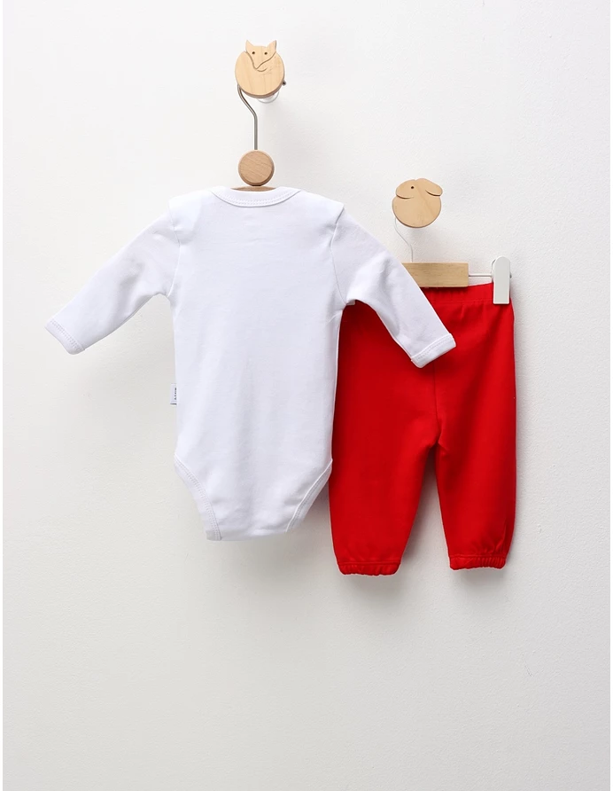 Set 3 piese Minikids, Primul Meu Paste, rosu picture - 6