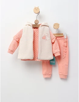 Set 3 piese, Multe Inimioare, corai