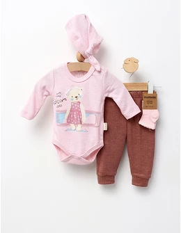 Set 4 piese bebe, A Dream Does, roz