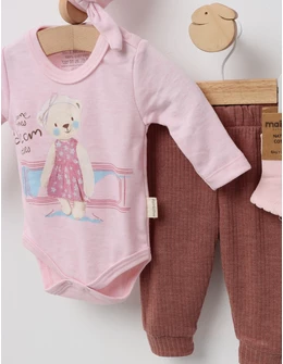 Set 4 piese bebe, A Dream Does, roz