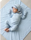Set 4 piese bebe Kriss, model albastru deschis picture - 2