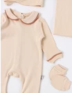 Set 4 piese bebe Kriss, model crem picture - 3