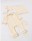 Set 4 piese bebe Kriss, model crem deschis picture - 4