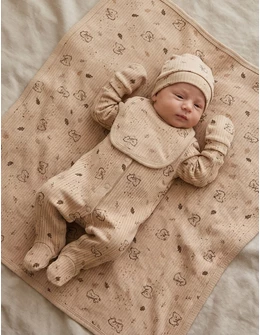 Set 5 piese bebe koala, model maro