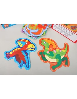 Set 6 puzzle piese mari Dinozauri 30 piese 2