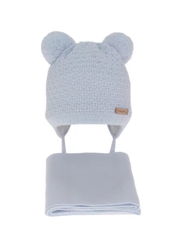 Set caciula cu fular Franki bleu