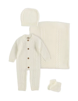 Set cadou 4 piese acrilic, alb