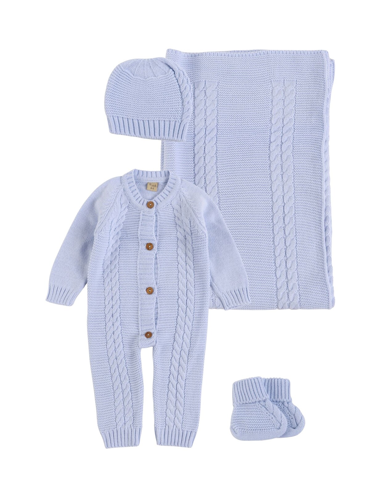 Set cadou 4 piese acrilic, blue