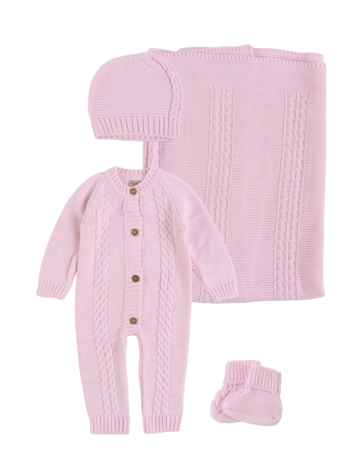 Set cadou 4 piese acrilic, roz
