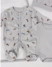Set cadou 5 piese, dinosaurus, gri picture - 5