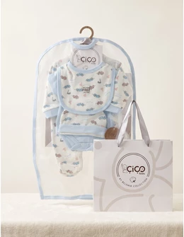 Set cadou 5 piese, little champ, bleu