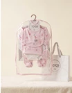 Set cadou 5 piese, stars rabbit, roz picture - 2