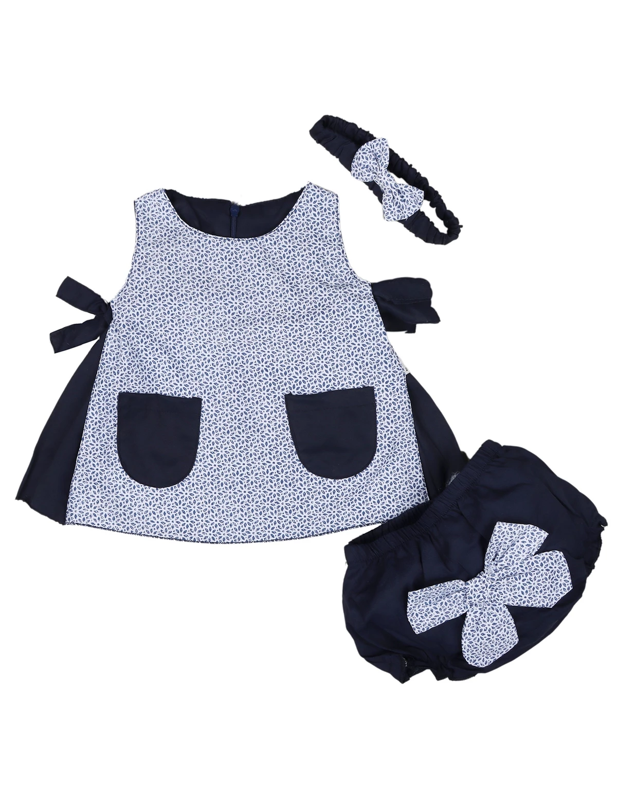 Set Dalinda 3 piese bleumarin