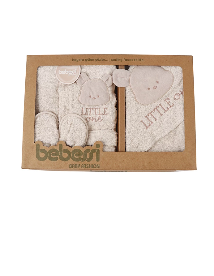 Set de baie, Little One, bej picture - 3