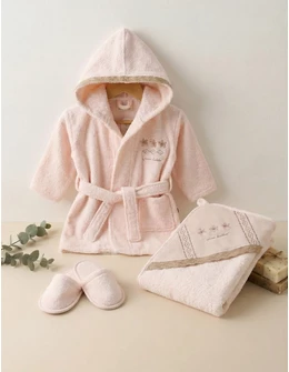 Set de baie, Little Princess, roz