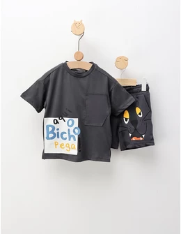 Set de vara, Bichoo Pega, gri-petrol