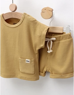 Set de vara Kids Summer, galben mustar