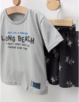 Set de vara, Long Beach, gri