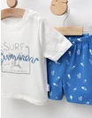 Set de vara, Surf, Sun, Summer, alb-albastru picture - 2