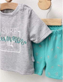 Set de vara, Surf, Sun, Summer, gri-verde