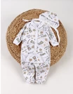 Set greieras bebelusi Sweet Friends alb-crem picture - 1