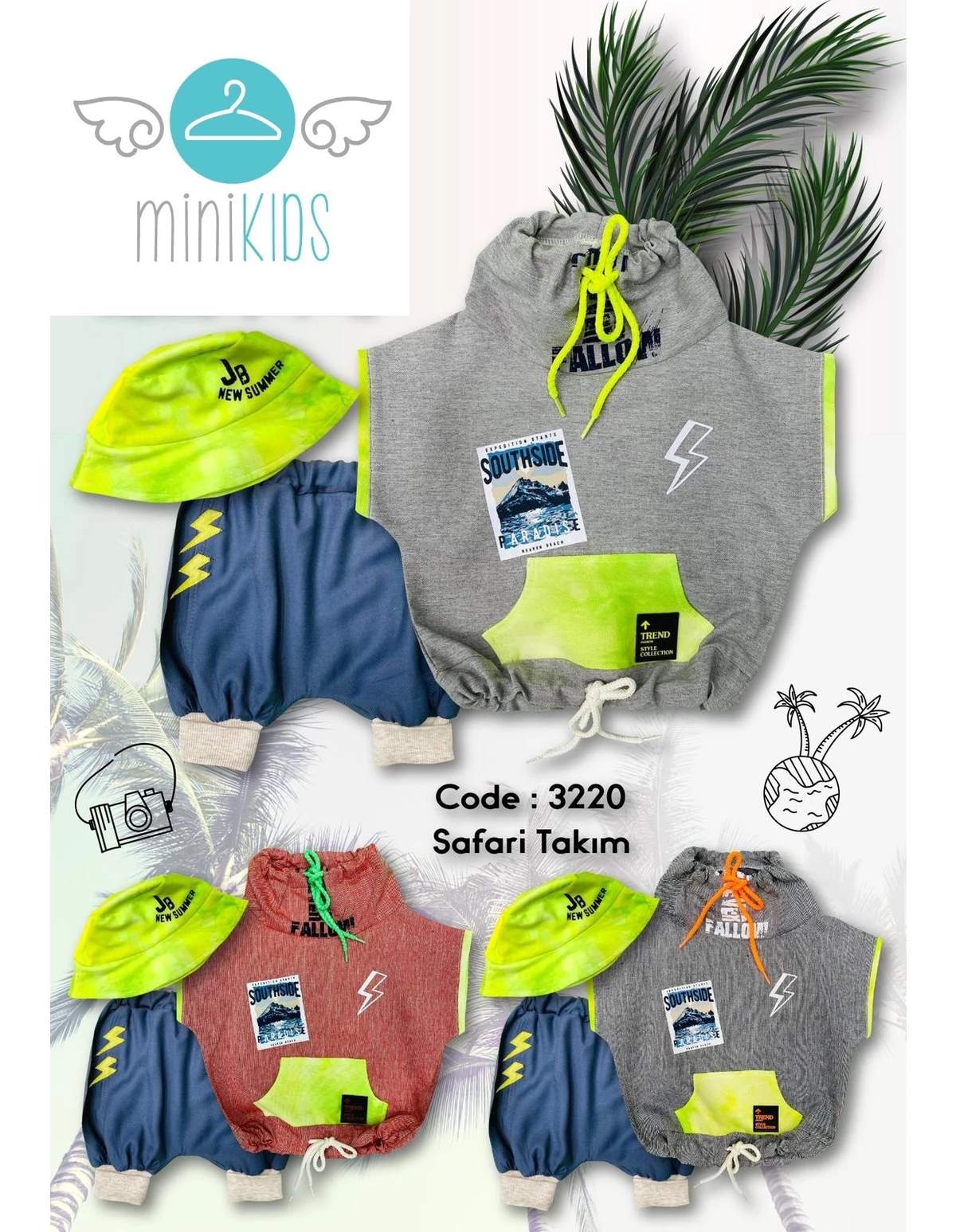 Set JB new summer caramiziu
