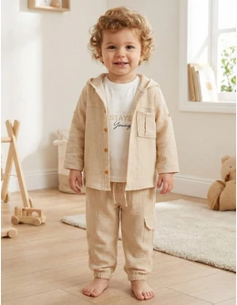 Set lejer de vara Sebastian, crem
