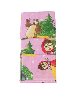 Set lenjerie patut 3 piese Masha si Ursul