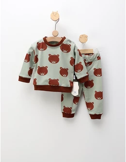 Set little bears verde