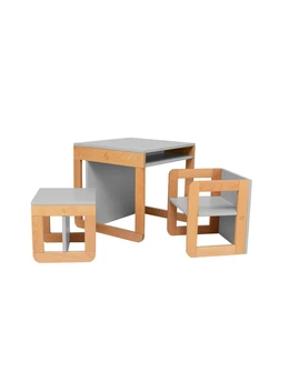 Set mobilier 8in1 Skiddou Mob, Evening shadow, Gri 2