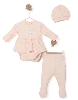 Set premium ANNA BABBA Rabbit corai 1