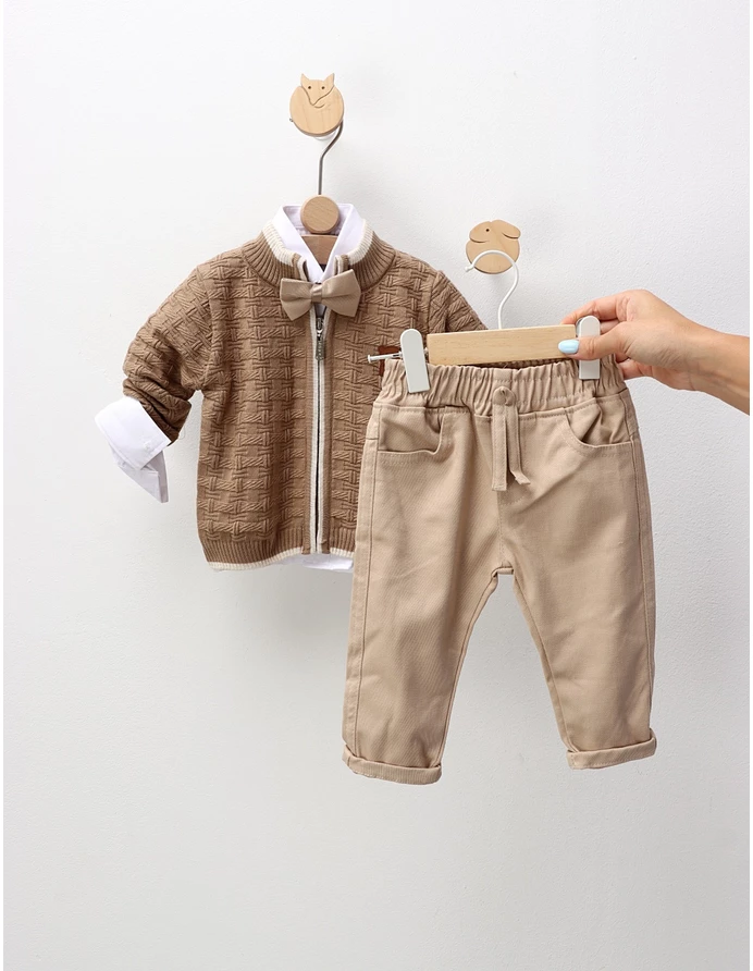 Set premium Ursuletul Fashion, maro picture - 4