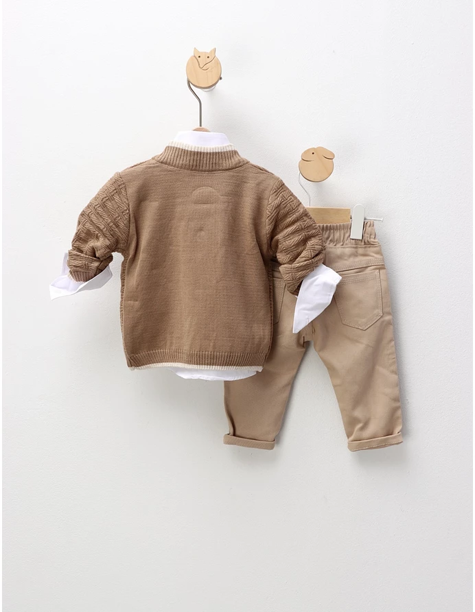 Set premium Ursuletul Fashion, maro picture - 5