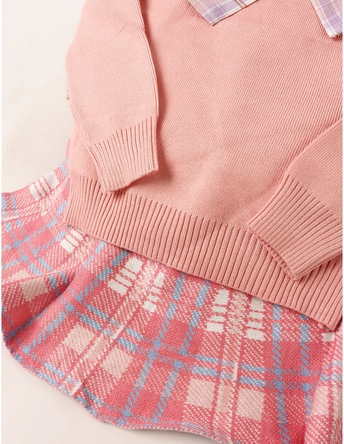 Set Pulover + Fusta + Brosa, Evelyn corai picture - 4