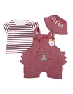 Set salopeta și tricou model grena 2