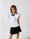 Set scolarita tricou+fusta model negru picture - 6