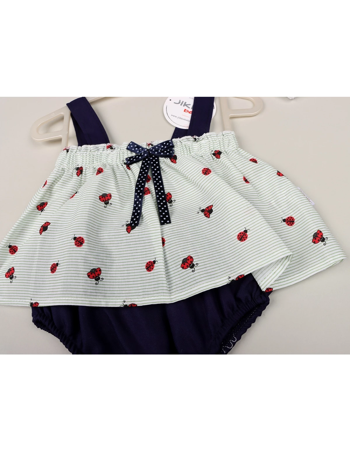 Set summer gargarite model bleumarin-verde