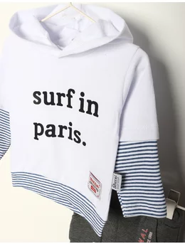 Set Surf in Paris alb 2
