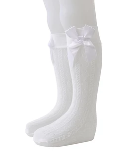 Sosete cu Fundita, Mirabella, alb