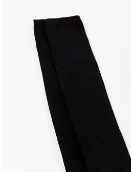 Sosete lungi negre simple