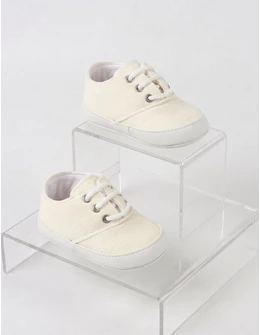Tenisi bebe, First Steps, cu alb