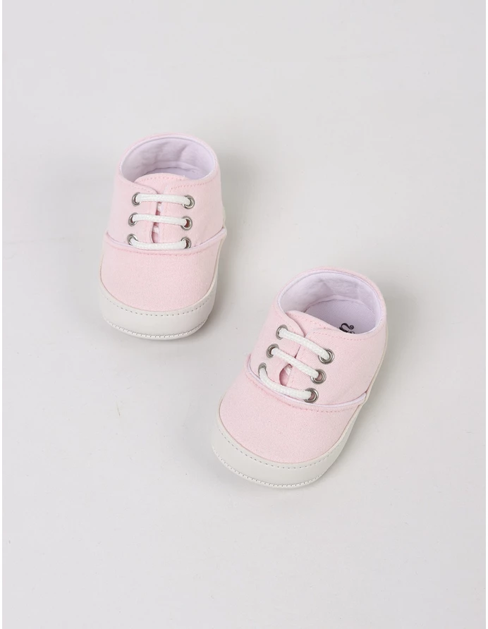 Tenisi bebe, First Steps, cu roz picture - 2