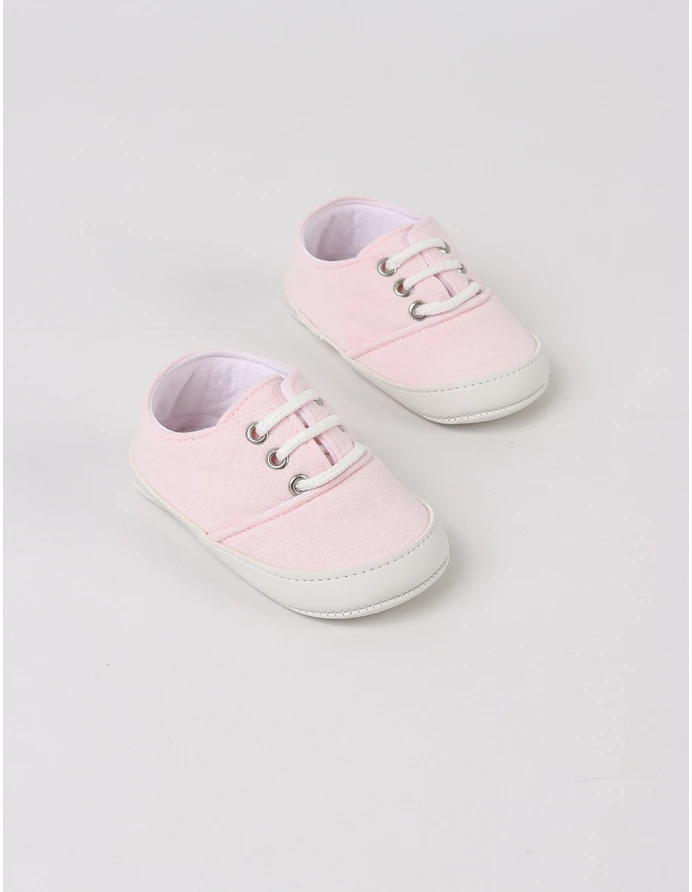 Tenisi bebe, First Steps, cu roz picture - 5