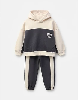 Trening boy in Paris 1987 gri inchis