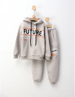 Trening flausat Future gri