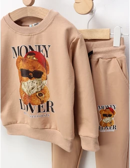 Trening Money Ursulet, crem