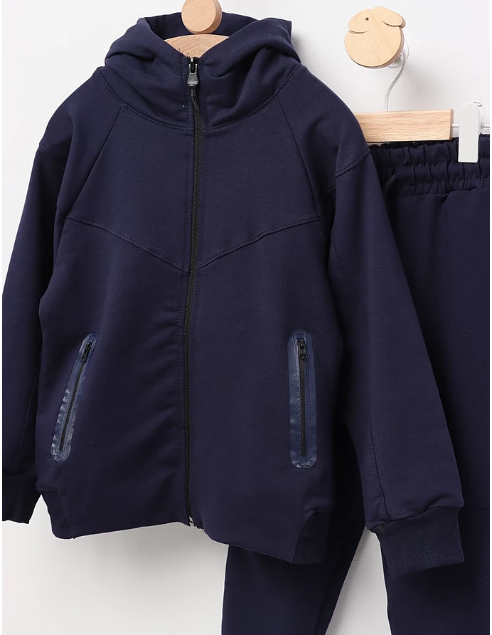 Trening Sport Boy Premium, bleumarin picture - 2