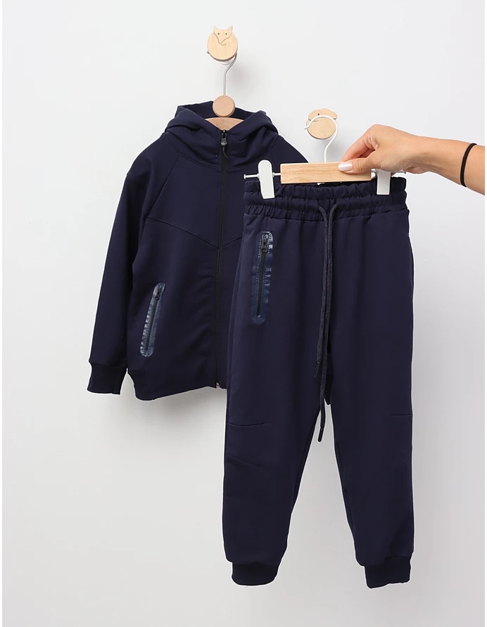 Trening Sport Boy Premium, bleumarin picture - 3