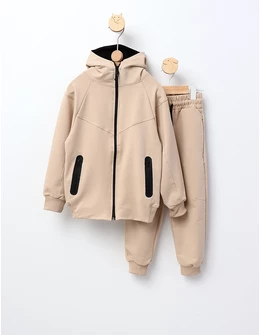 Trening Sport Boy Premium, crem