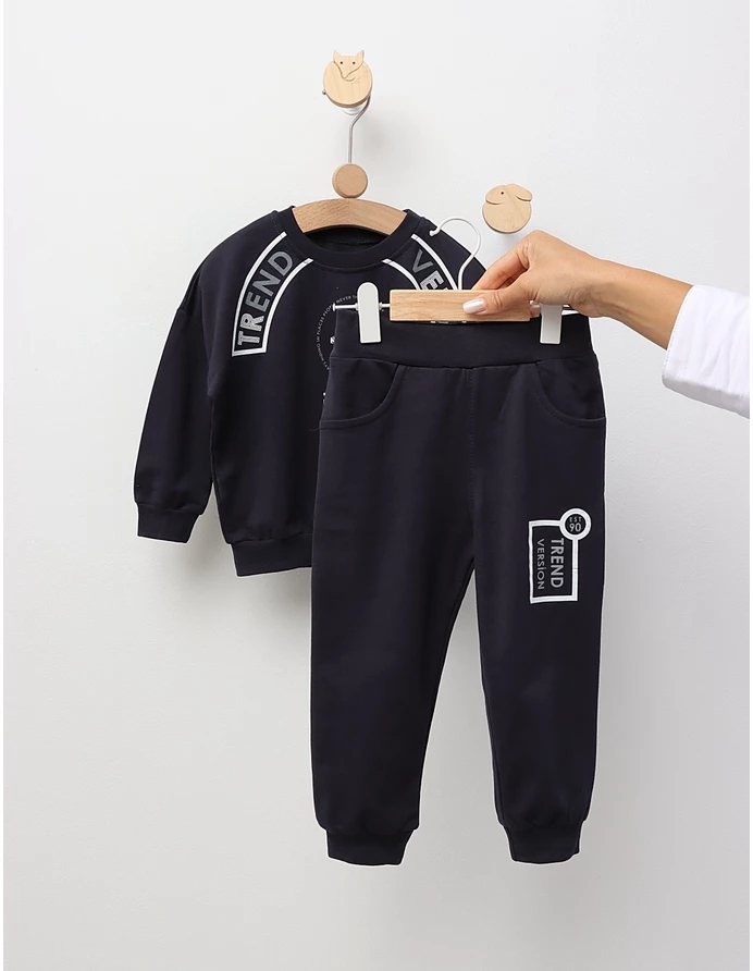 Trening Stay Positive in Town, bleumarin picture - 3